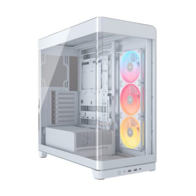 CASE (เคส) CORSAIR iCUE LINK FRAME 4500X LX-R ARGB (WHITE)(E-ATX)(CC-9011317-WW) (2Y)