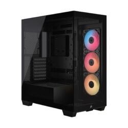 CASE (เคส) CORSAIR 3500X RS-R ARGB (BLACK)(E-ATX)(CC-9011322-WW) (2Y)