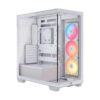CASE (เคส) CORSAIR 3500X RS-R ARGB (WHITE)(E-ATX)(CC-9011323-WW) (2Y)