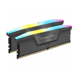Alternative view of RAM (แรม) CORSAIR VENGEANCE RGB 32GB (16x2) DDR5 6000MHz GREY (CMH32GX5M2E6000Z36) (LT)