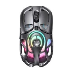 MOUSE (เมาส์) ONIKUMA DM02 TRI-MODE GAMING MOUSE : GREY (2Y)