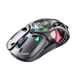 Alternative view of MOUSE (เมาส์) ONIKUMA DM02 TRI-MODE GAMING MOUSE : GREY (2Y)
