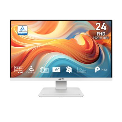 MONITOR (จอมอนิเตอร์) MSI PRO MP241W E14V - 23.8 VA FHD 144Hz (3Y)