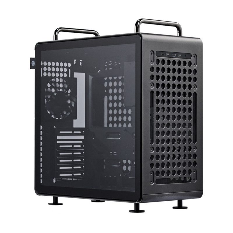 CASE (เคส) COOLER MASTER QUBE 540 (STARDUST IRON)(ATX) (2Y)