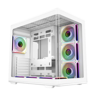 CASE (เคส) COOLER MASTER ELITE 600 ARGB (WHITE)(ATX) (E600-WGNN-S02) (2Y)