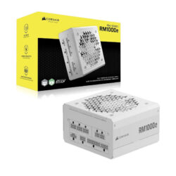 PSU (อุปกรณ์จ่ายไฟ) CORSAIR RM1000E WHITE - 1000W (80+GOLD)(CP-9020294-NA) (7Y)