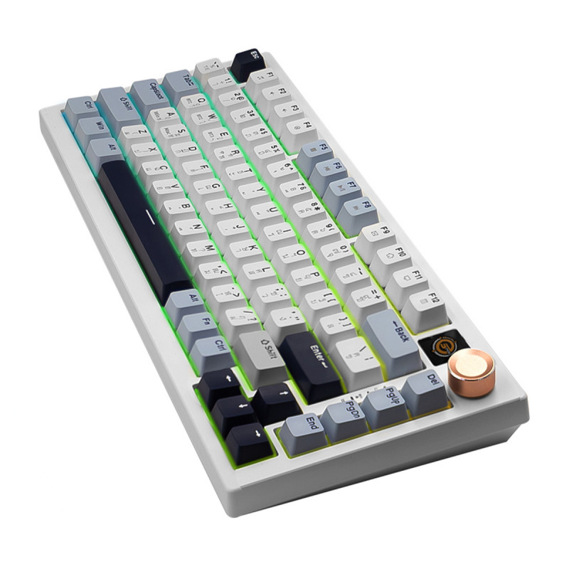 KEYBOARD (คีย์บอร์ด) NEOLUTION E-SPORT GAMING SINGULARCORE (WHITE) (PHILIKEY PINK AFTERGLOW SWITCH) (EN/TH) (2Y) - Image 6