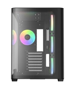 Alternative view of CASE (เคส) OCYPUS IOTA C70 CURVE ARGB (BLACK)(ATX) (3Y)