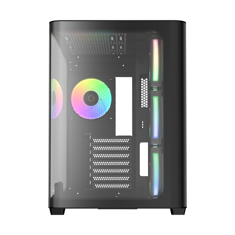 CASE (เคส) OCYPUS IOTA C70 CURVE ARGB (BLACK)(ATX) (3Y) - Image 2
