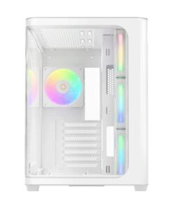 Alternative view of CASE (เคส) OCYPUS IOTA C70 CURVE ARGB (WHITE)(ATX) (3Y)