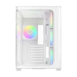 Alternative view of CASE (เคส) OCYPUS IOTA C70 CURVE ARGB (WHITE)(ATX) (3Y)