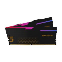 RAM (แรม) PREDATOR HERMES RGB 32GB (16x2) DDR5 6800MHz BLACK (ZC.A01ST.0FW) (LT)