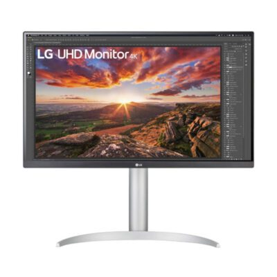 MONITOR (จอมอนิเตอร์) LG ULTRAFINE 27UP850K-W - 27 IPS 4K 60Hz USB-C (3Y)
