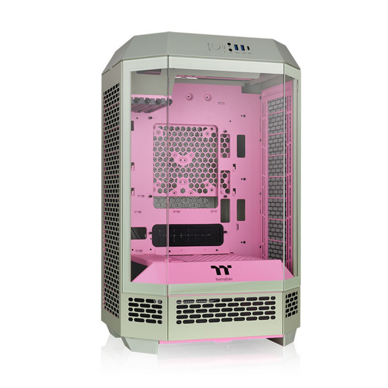 CASE (เคส) THERMALTAKE THE TOWER 300 (MATCHA PLUM)(mATX) (2Y)