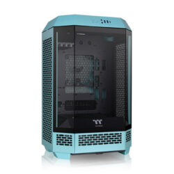 CASE (เคส) THERMALTAKE THE TOWER 300 (TURQUOISE)(mATX) (2Y)