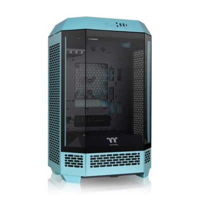CASE (เคส) THERMALTAKE THE TOWER 300 (TURQUOISE)(mATX) (2Y)