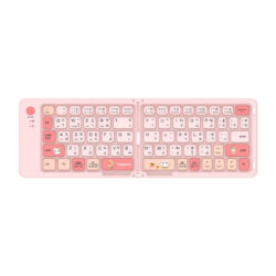 KEYBOARD (คีย์บอร์ด) MOFII Z1 FOLDING CHARGING BLUETOOTH (PINK) (EN/TH) (1Y)