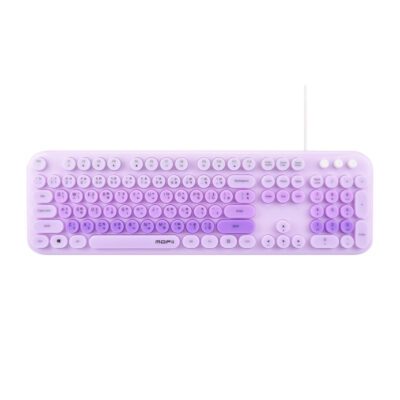 KEYBOARD (คีย์บอร์ด) MOFII LOVE ME ILLUMINATE WIRE (PURPLE) (EN/TH) (1Y)