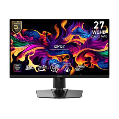 MONITOR (จอมอนิเตอร์) MSI MPG 271QR QD-OLED X50 - 26.5 QD-OLED 2K 500Hz (3Y)