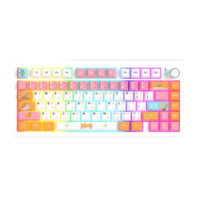 KEYBOARD (คีย์บอร์ด) FANTECH X ONE PIECE MK921 WIRELESS NAMI (BROWN SWITCH) (EN/TH) (1Y)