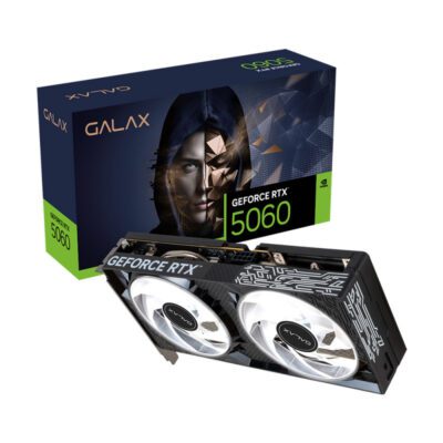 VGA(การ์ดจอ) GALAX GEFORCE RTX 5060 1-CLICK OC V2 - 8GB GDDR7 (3Y)