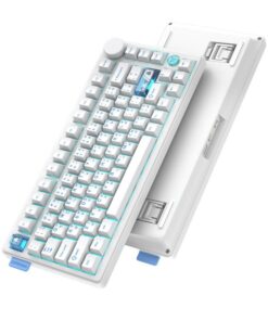 Alternative view of KEYBOARD (คีย์บอร์ด) ONIKUMA HANE MT706 81-KEY 3 MODE (LINEAR AXIS SWITCH) (WHITE) (EN/TH) (2Y)