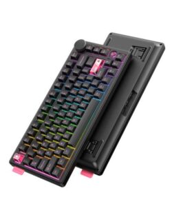 Alternative view of KEYBOARD (คีย์บอร์ด) ONIKUMA HANE MT706 81-KEY 3 MODE (LINEAR AXIS SWITCH) (BLACK) (EN/TH) (2Y)