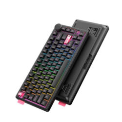 Alternative view of KEYBOARD (คีย์บอร์ด) ONIKUMA HANE MT706 81-KEY 3 MODE (LINEAR AXIS SWITCH) (BLACK) (EN/TH) (2Y)