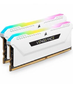 Alternative view of RAM (แรม) CORSAIR VENGEANCE RGB PRO SL 32GB (16x2) DDR4 3200MHz WHITE (CMH32GX4M2E3200C16W) (LT)