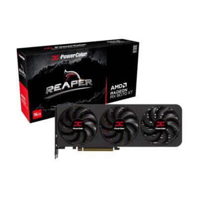 VGA(การ์ดจอ) POWERCOLOR REAPER (FIGHTER) RADEON RX 9070 XT - 16GB GDDR6 (RX9070XT 16G-A) (3Y)