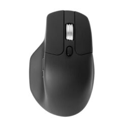 MOUSE (เมาส์) KEYCHRON M6 1K WIRELESS OPTICAL MOUSE PIXART 3395 (ALL SILENT MICRO SWITCH) (BLACK) (2Y)