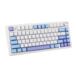 Alternative view of KEYBOARD (คีย์บอร์ด) AULA F75 (SKY VIOLET) 3IN1 WIRELESS [STAR VECTOR SWITCH] (EN/TH) (2Y)