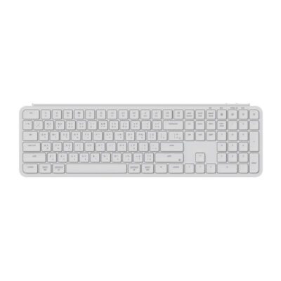 KEYBOARD (คีย์บอร์ด) KEYCHRON B6 PRO ULTRA-SLIM WIRELESS (SCISSOR MECHANISM) (IVORY WHITE) (EN/TH) (2Y)