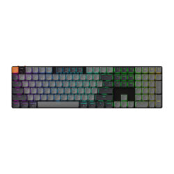 KEYBOARD (คีย์บอร์ด) KEYCHRON K5X QMK WIRELESS (VERSION 2) (GATERON LOW PROFILE RED SWITCH) (BLACK) (EN/TH) (2Y)