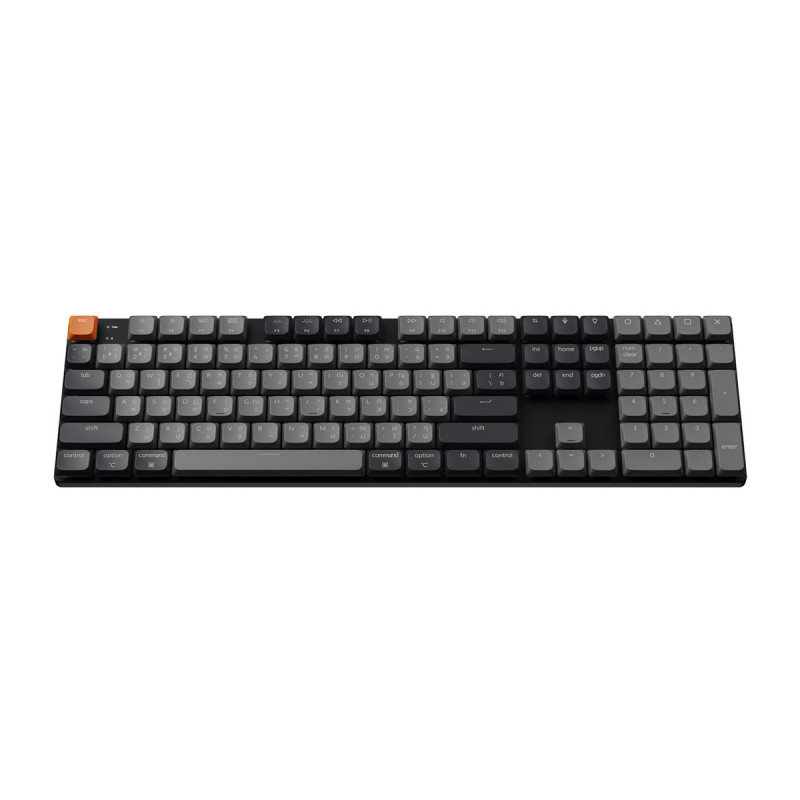 KEYBOARD (คีย์บอร์ด) KEYCHRON K5X QMK WIRELESS (VERSION 2) (GATERON LOW PROFILE BROWN SWITCH) (BLACK) (EN/TH) (2Y) - Image 4