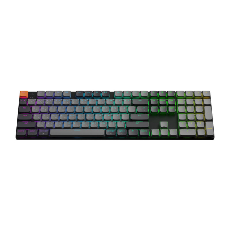 KEYBOARD (คีย์บอร์ด) KEYCHRON K5X QMK WIRELESS (VERSION 2) (GATERON LOW PROFILE BROWN SWITCH) (BLACK) (EN/TH) (2Y) - Image 2