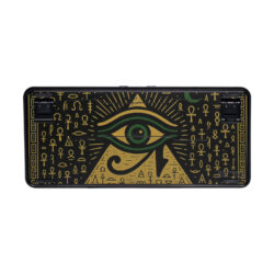 Alternative view of KEYBOARD (คีย์บอร์ด) SARU GIZA NEXUS KX79 (YELLOW BLACK) (LINEAR SWITCH) (EN/TH) (1Y)