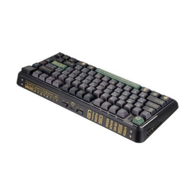 KEYBOARD (คีย์บอร์ด) SARU GIZA NEXUS KX79 (YELLOW BLACK) (LINEAR SWITCH) (EN/TH) (1Y) - Image 6