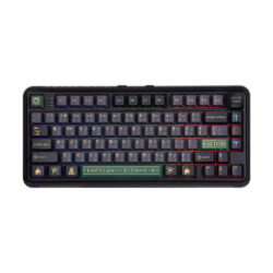 KEYBOARD (คีย์บอร์ด) SARU GIZA NEXUS KX79 (YELLOW BLACK) (TACTILE SWITCH) (EN/TH) (1Y)
