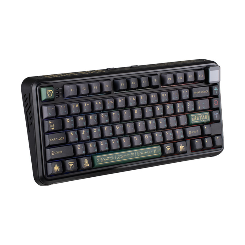 KEYBOARD (คีย์บอร์ด) SARU GIZA NEXUS KX79 (YELLOW BLACK) (TACTILE SWITCH) (EN/TH) (1Y) - Image 3