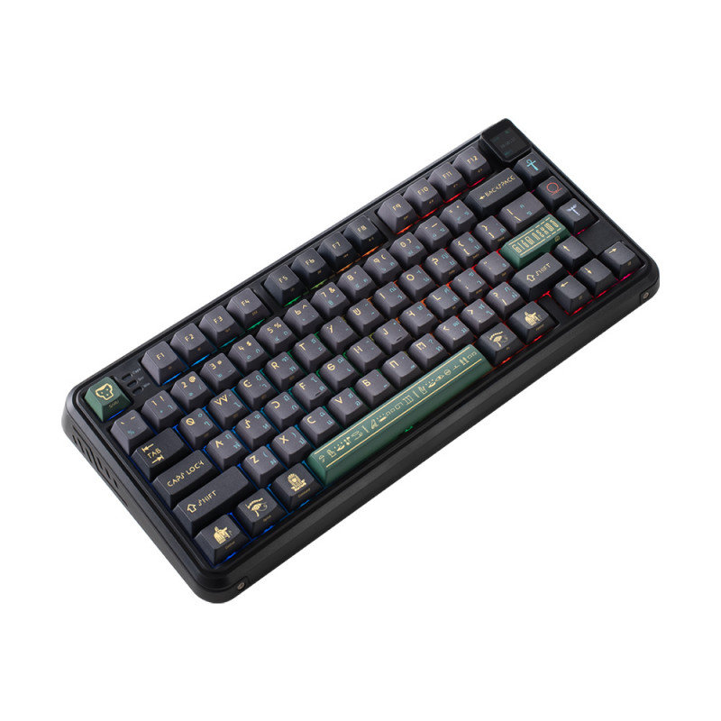 KEYBOARD (คีย์บอร์ด) SARU GIZA NEXUS KX79 (YELLOW BLACK) (TACTILE SWITCH) (EN/TH) (1Y) - Image 5