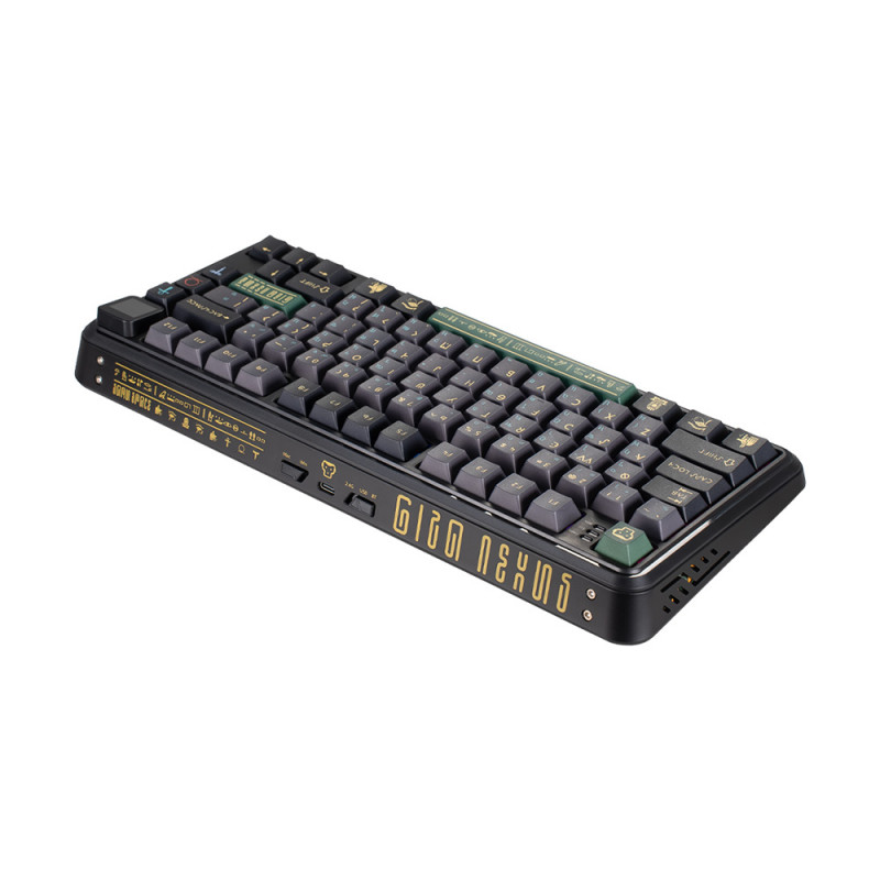 KEYBOARD (คีย์บอร์ด) SARU GIZA NEXUS KX79 (YELLOW BLACK) (TACTILE SWITCH) (EN/TH) (1Y) - Image 6