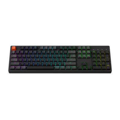 KEYBOARD (คีย์บอร์ด) KEYCHRON K10X QMK WIRELESS (VERSION 2) (SUPER RED SWITCH) (BLACK) (EN/TH) (2Y) - Image 3