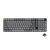 KEYBOARD (คีย์บอร์ด) KEYCHRON K17 MAX QMK WIRELESS (GATERON LOW PROFILE 2.0 BROWN SWITCH) (BLACK) (EN/TH) (2Y)