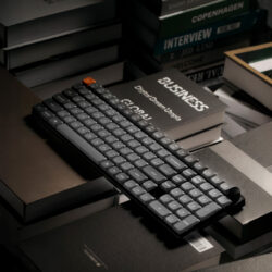 Alternative view of KEYBOARD (คีย์บอร์ด) KEYCHRON K17 MAX QMK WIRELESS (GATERON LOW PROFILE 2.0 BROWN SWITCH) (BLACK) (EN/TH) (2Y)