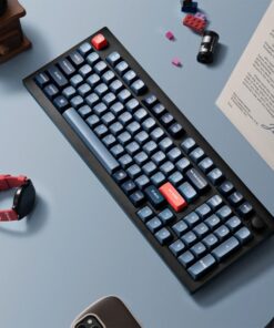 Alternative view of KEYBOARD (คีย์บอร์ด) KEYCHRON V5 MAX QMK WIRELESS (GATERON JUPITER RED SILENT SWITCH) (CARBON BLACK) (EN/TH) (2Y)