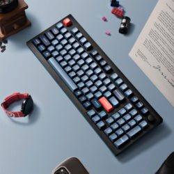 Alternative view of KEYBOARD (คีย์บอร์ด) KEYCHRON V5 MAX QMK WIRELESS (GATERON JUPITER RED SILENT SWITCH) (CARBON BLACK) (EN/TH) (2Y)