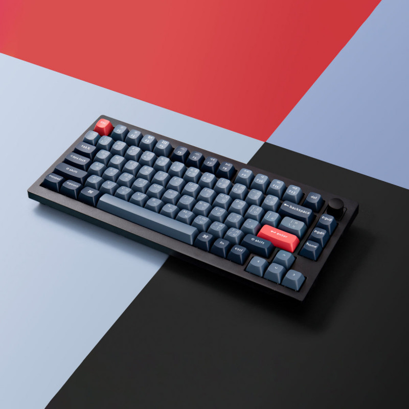 KEYBOARD (คีย์บอร์ด) KEYCHRON V1 MAX QMK WIRELESS (GATERON JUPITER BROWN SWITCH) (CARBON BLACK) (EN/TH) (2Y) - Image 5