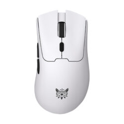 Alternative view of MOUSE (เมาส์) ONIKUMA DM01 TRI-MODE GAMING MOUSE : WHITE (2Y)