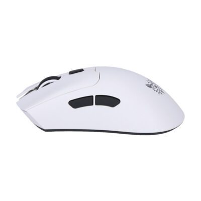 MOUSE (เมาส์) ONIKUMA DM01 TRI-MODE GAMING MOUSE : WHITE (2Y) - Image 5